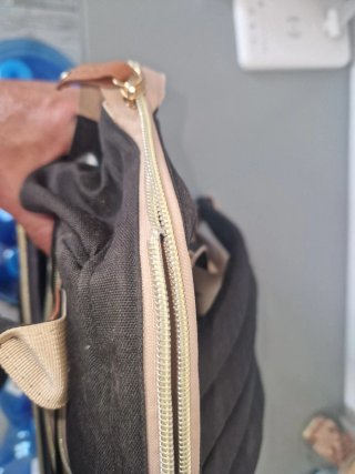 Bolso para carrito de bebé negro