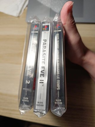 Lote 3 Juegos PS1 Francés Parasite eve 2 re2 bug