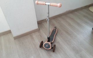 Patinete Decathlon Rosa 3 Ruedas