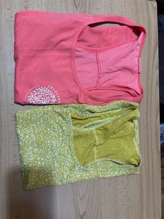 Lote 2 Camisetas Tirantes Decathlon