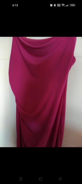 Vestido de fiesta rosa/morado