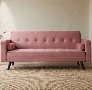 Sofá cama Terciopelo Rosa Nuevo