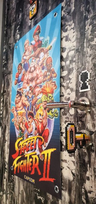 Poster Street Fighter II Capcom Pixel Art