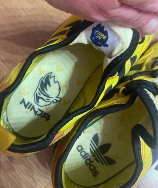 Adidas Ninja Talla 44 Amarillo Negro