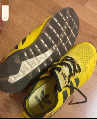 Adidas Ninja Talla 44 Amarillo Negro