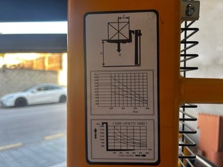 Apilador manual 1500kg