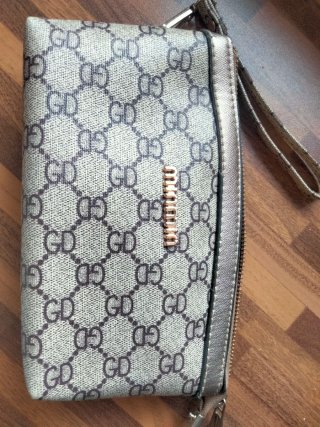 Pochette  Beige/Marrone disegno Gucci