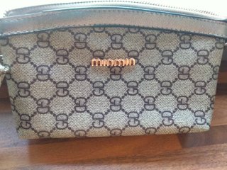 Pochette  Beige/Marrone disegno Gucci