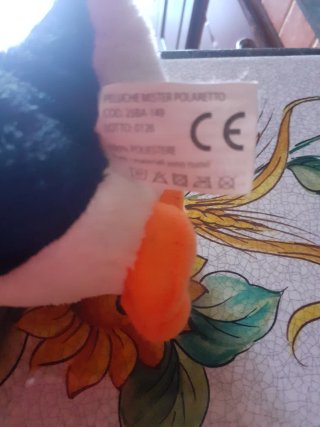 Peluche Mr Polaretto