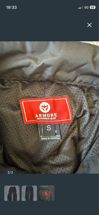 Pantalón de moto talla S