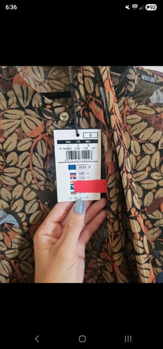 Camisa estampada Pedro del Hierro T.S