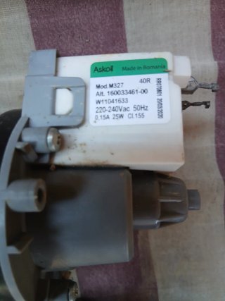 Pompa scarico lavatrice