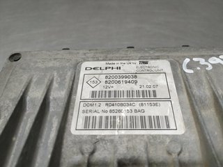 CENTRALITA MOTOR UCE RENAULT CLIO III 8200399038