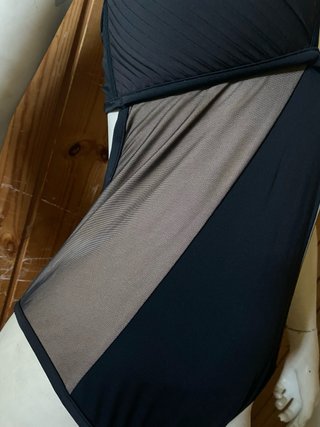 Costume intero Calzedonia nero con rete