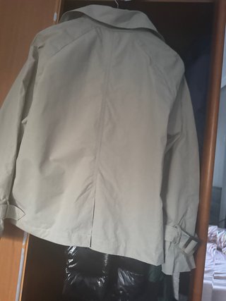 Gabardina corta Esprit beige T.46