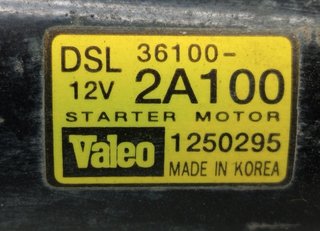 Motor arranque kia 5163046 361002a100 ceed (ed)