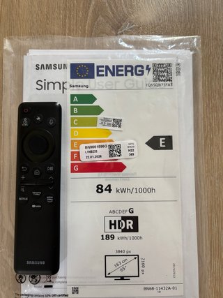Samsung neo QLED 65 Smart TV