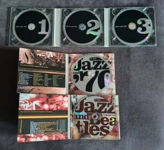 3 CDs Jazz & 80s, 70s y Beatles
