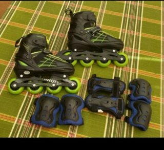 Patinetes y protecciones para niños