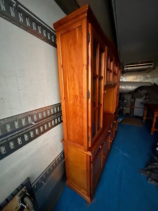 Vitrina Madera Maciza Salón