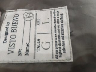 Parka Visto Bueno gris mujer Talla L