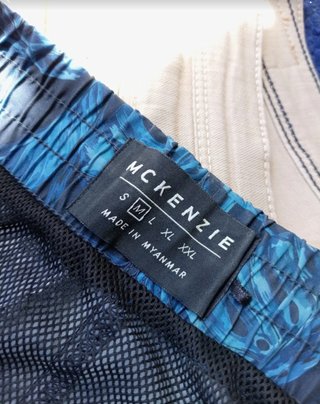 Bañador McKenzie Estampado Hojas Talla M
