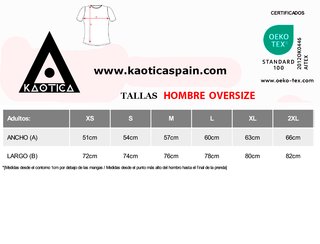 Camiseta Oversize Gachiakuta 634 Anime Hombre