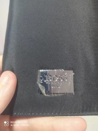 Cartera Hugo Boss Negra Nueva