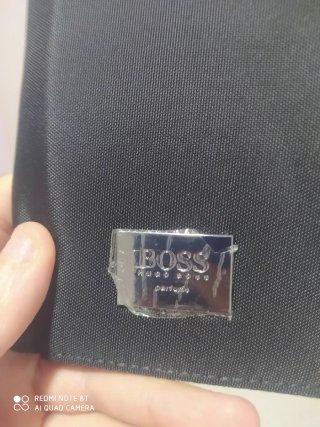 Cartera Hugo Boss Negra Nueva