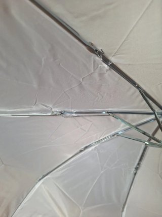 Paraguas plegable blanco