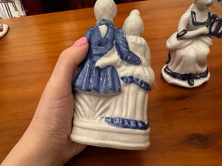Statue da collezione coppia e musa