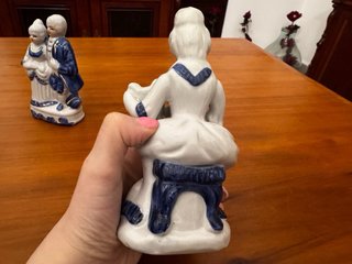 Statue da collezione coppia e musa