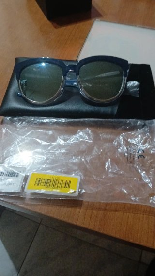 Gafas de sol Dior mujer azul y marrón
