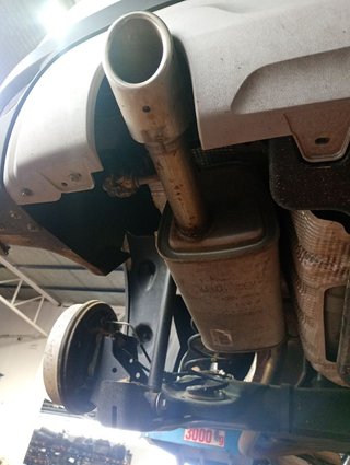 TUBO ESCAPE TRASERO Renault Captur II (01.2020->)