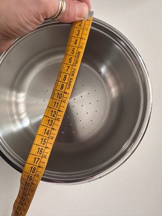 Pentolino cottura vapore acciaio inox