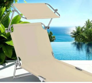 2 Amache da Giardino Tectake Beige