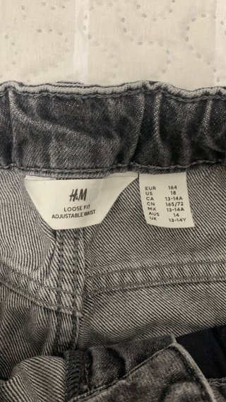 Pack 2 Vaqueros H&M Chico 13-14 años