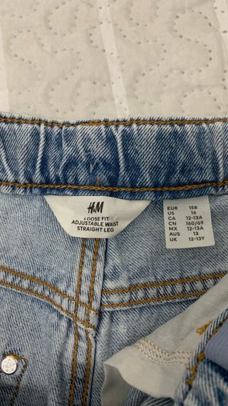 Pack 2 Vaqueros H&M Chico 13-14 años