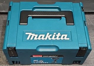 Taladro Makita DDF482RFJ Negro/Azul