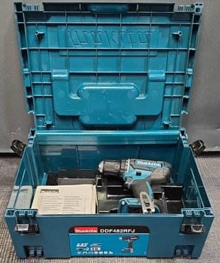 Taladro Makita DDF482RFJ Negro/Azul