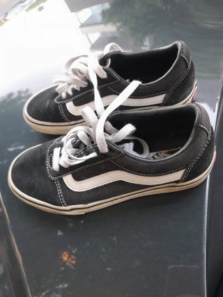 Zapatillas Vans Negras Talla 36.