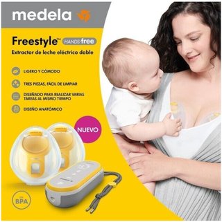Sacaleches Medela Freestyle Eléctrico Doble