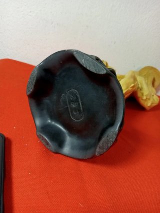 Coppia Statue Cinesi Simil Avorio Anni '60