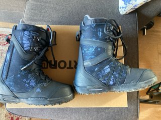 Scarponi Burton Rampant Snowboard Blu 11.5