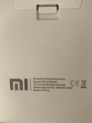 Báscula Mi body composición Scale  Xiaomi Blanca
