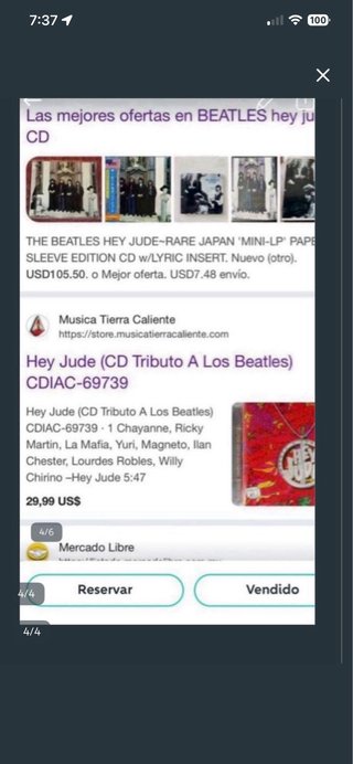 CD Hey Jude - Tributo a Los Beatles