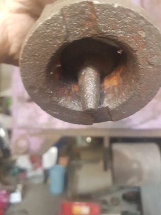 Conjunto émbolo bombas antiguas manuales