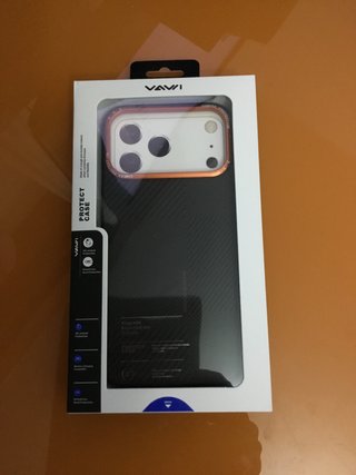 Funda iphone 17 Pro Max en fibra de carbono