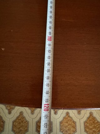 Tavolo rotondo vintage legno massiccio