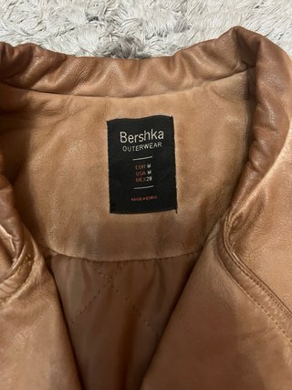 Chaqueta Marrón Bershka Talla M
